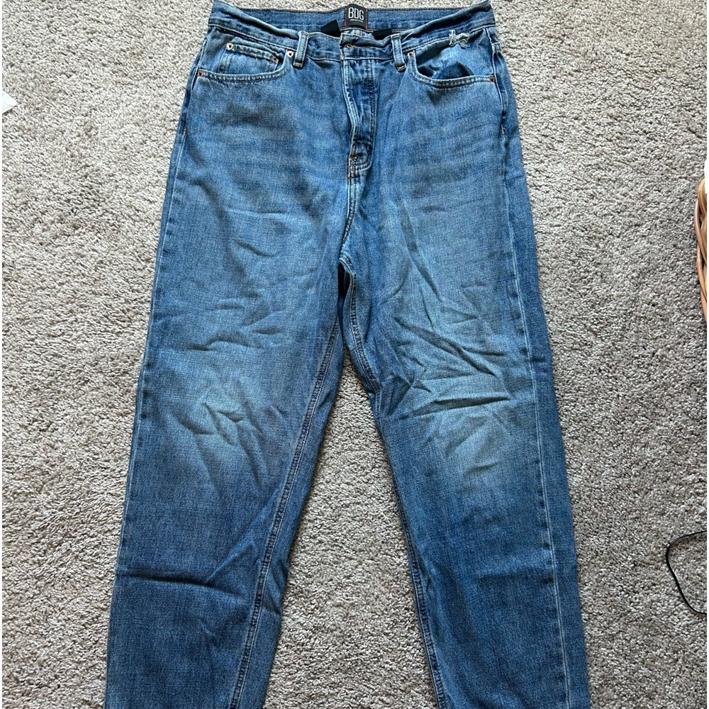BDG slim straight cropped jeans
